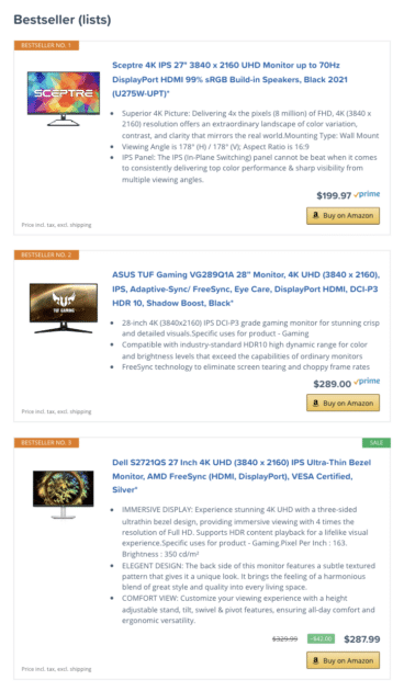 Aawp product boxes