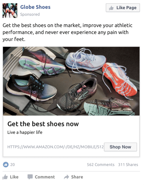 Sketchy Links In Social Media Post